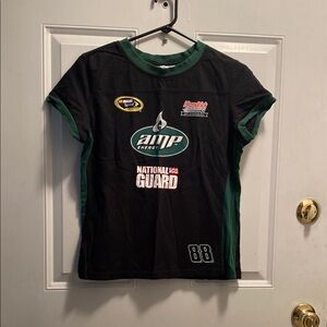 Women’s Black and Green T-Shirt